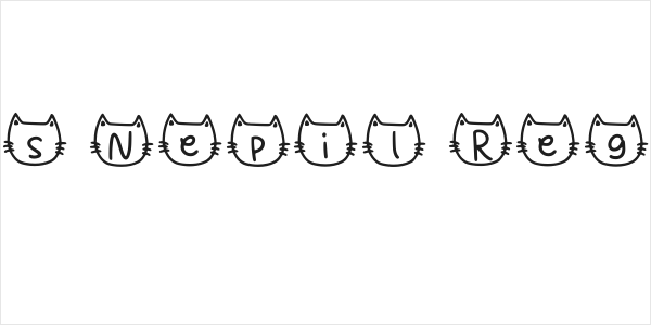 Meows Nepil Regular Logo