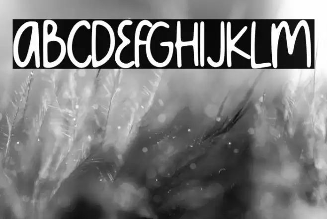 Meowtalk Alternate Demo Font examples