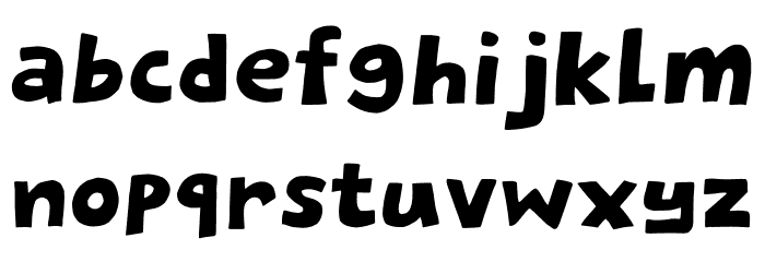 Meowtant Kittens DEMO Regular Font LOWERCASE
