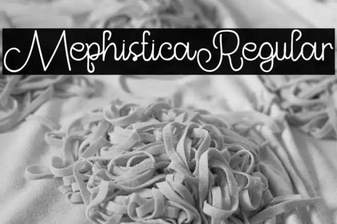 MephisticaRegular Example 1