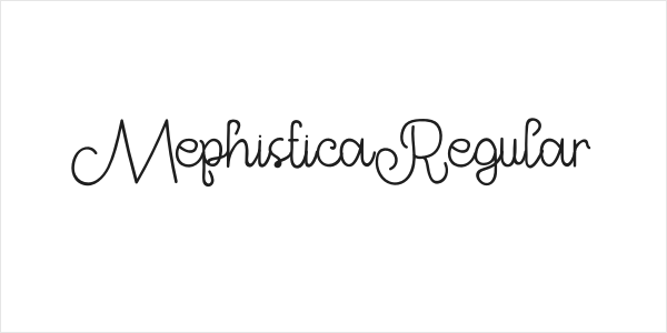 MephisticaRegular Logo
