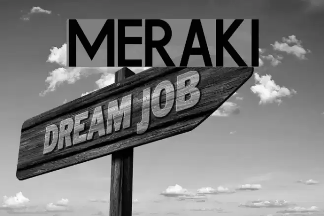 Meraki Шрифта examples