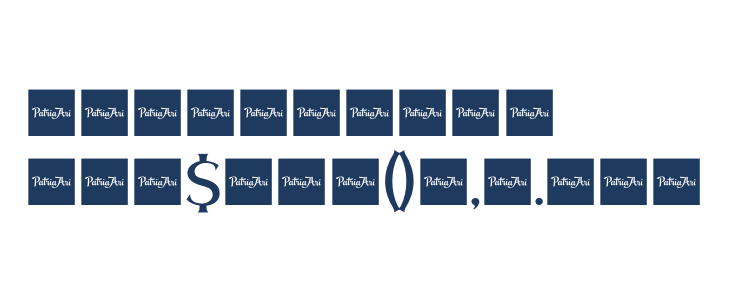 Meramoon-Regular Other Characters