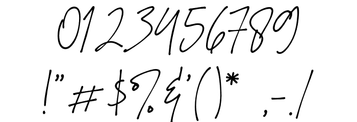 Merantau Font OTHER CHARS