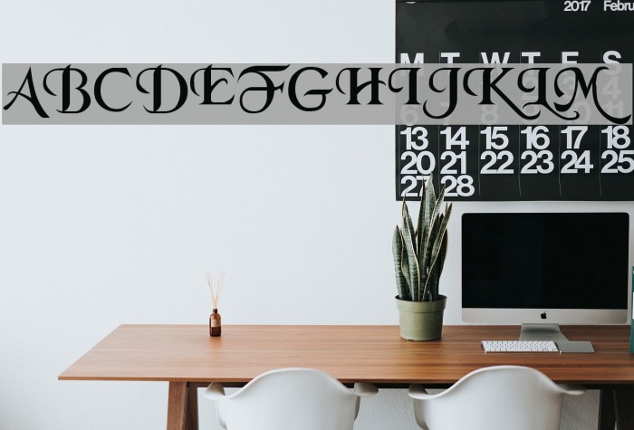 Merced Font examples