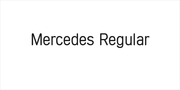 Mercedes Regular Logo