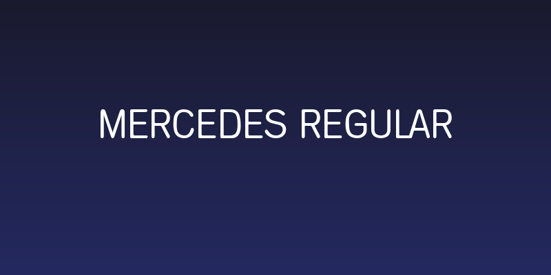 Mercedes Regular Social Header