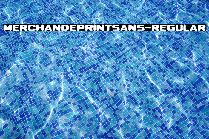 MerchandePrintSans-Regular Example 1