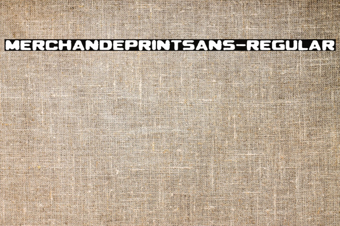 MerchandePrintSans-Regular Example 2