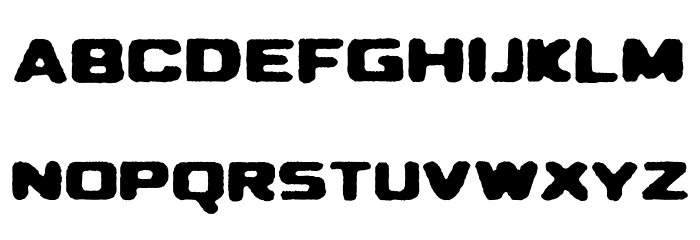MerchandePrintSans-Regular Font LOWERCASE