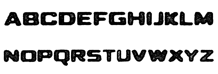 MerchandePrintSans-Rough Font Litere mici