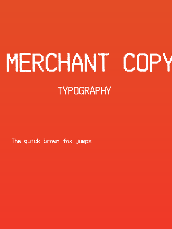 Merchant Copy Doublesize Poster
