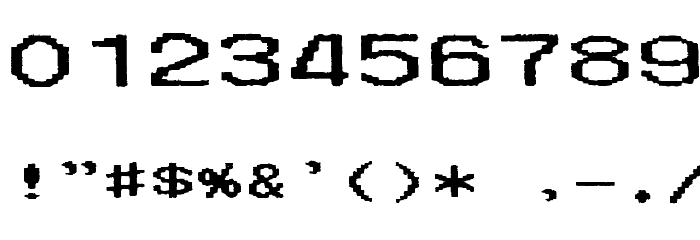 Merchant Copy Wide Font Alte caractere