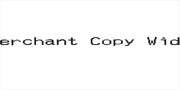 Merchant Copy Wide Logo