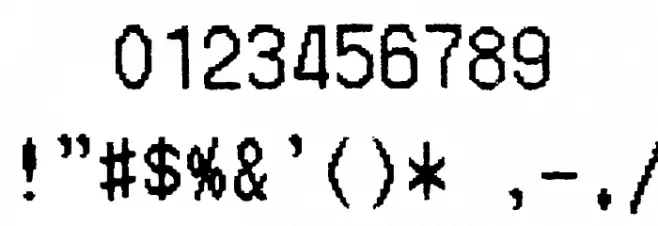 Merchant Copy Font OTHER CHARS