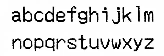 Merchant Copy フォント 小文字