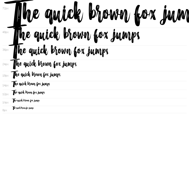 Merci Heart Brush-Regular Waterfall