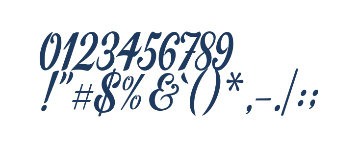 MercianaScript Other Characters