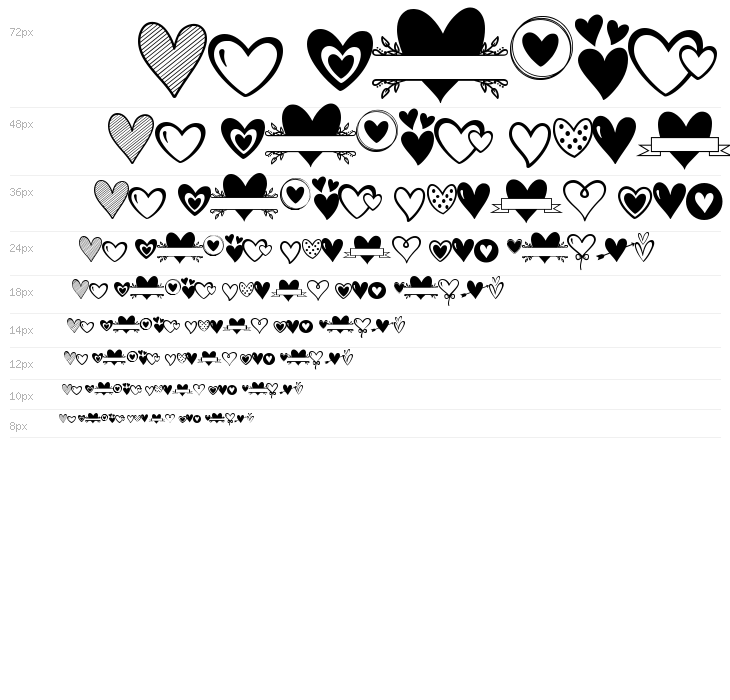 Merciful Heart Doodle Waterfall