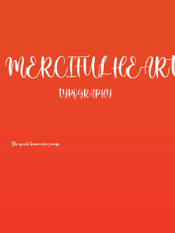 Merciful Heart Poster