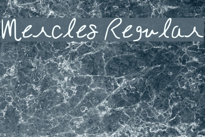 Mercles Regular Example 1