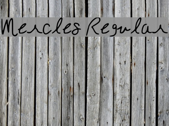 Mercles Regular Example 3