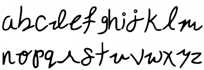 Mercles Regular 字体 小写