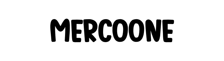 Mercoone  font caratteri gratis