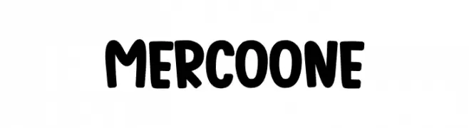 Mercoone  Frei Schriftart Herunterladen