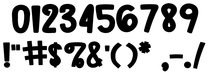 Mercoone Font OTHER CHARS
