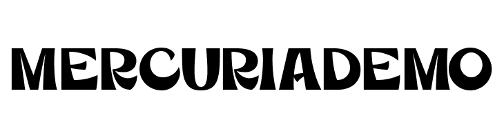 MercuriaDemo  Frei Schriftart Herunterladen