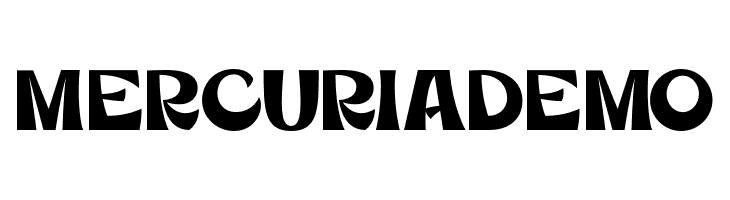 MercuriaDemo  Frei Schriftart Herunterladen