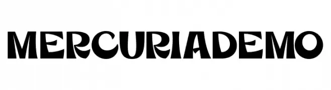 MercuriaDemo  Free Fonts Download