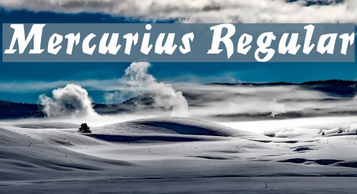 Mercurius Regular Example 3