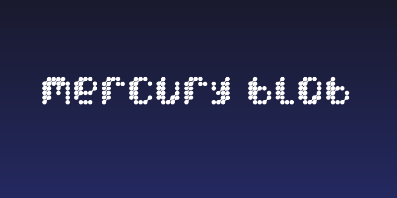 Mercury Blob Social Header