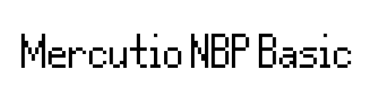 Mercutio NBP Basic Font
