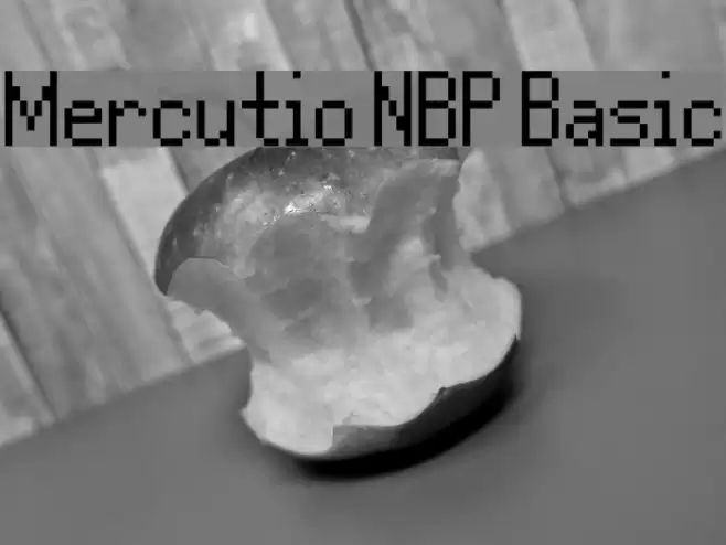 Mercutio NBP Basic Font examples