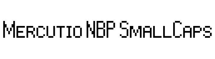 Mercutio NBP SmallCaps  font caratteri gratis