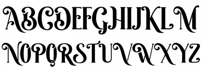 Mercy Christole Schriftart Groß