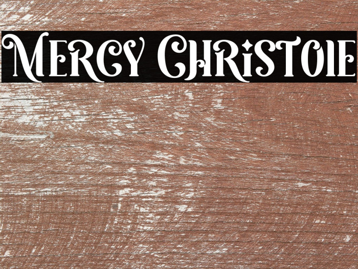 Mercy Christole Example 1