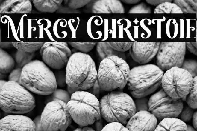 Mercy Christole フォント examples