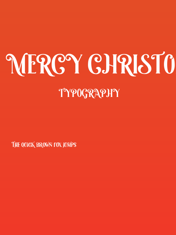 Mercy Christole Poster