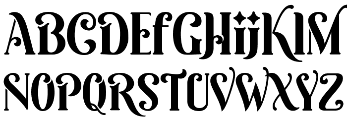 Mercy Christole フォント 小文字