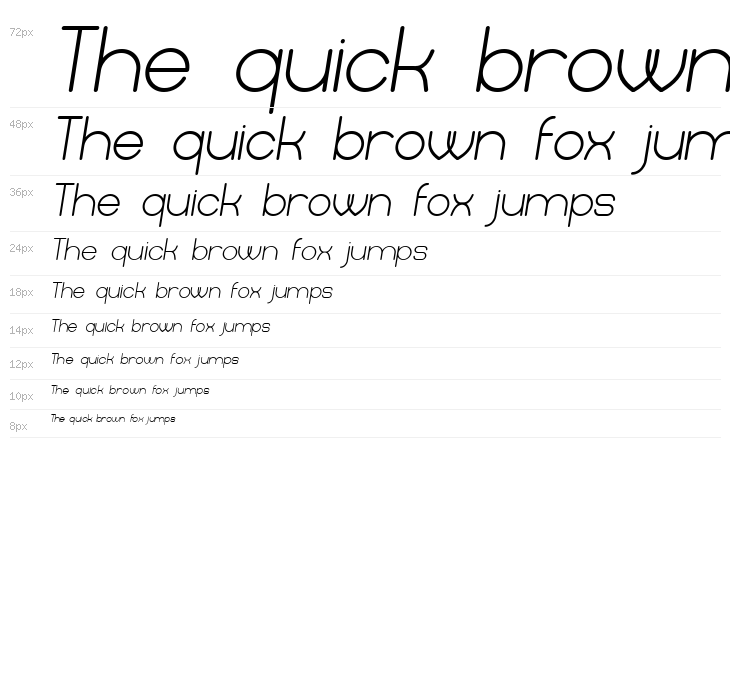 Mercy Italic Waterfall