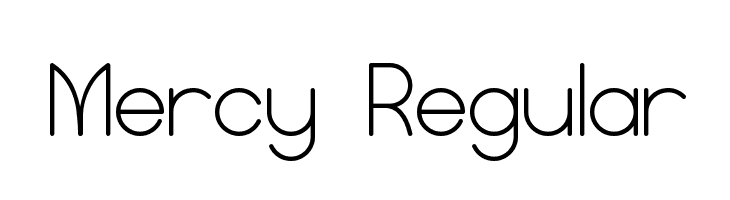 Mercy Regular Font