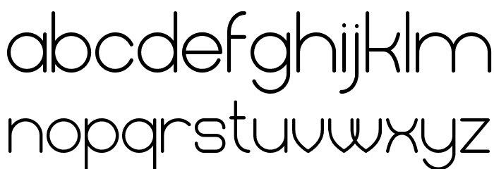 Mercy Regular Font LOWERCASE