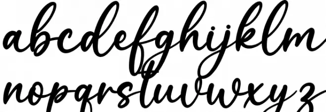 Mercy Font LOWERCASE