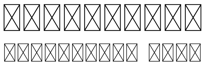 MerdekaIndonesiaRegular Font OTHER CHARS