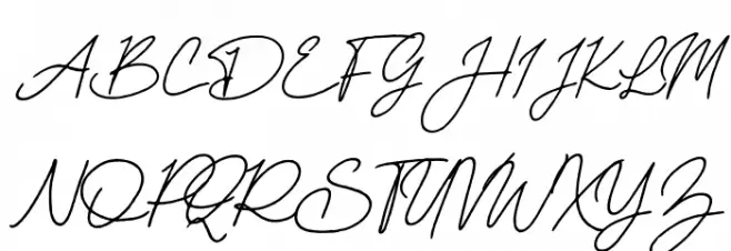 Mereoleona Script Fuentes MAYÚSCULAS