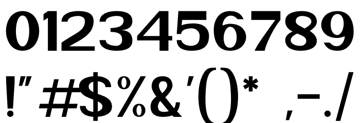 Mereoleona Font OTHER CHARS